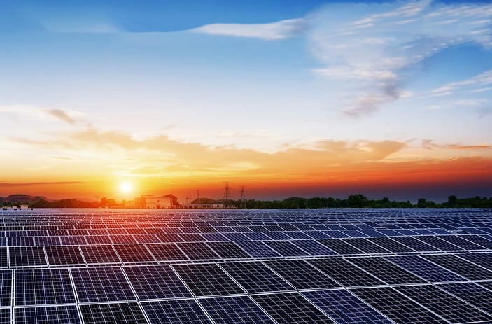 utility scale solar plant
